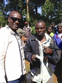 Pastor George Joseph Oyaro And friend