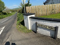 Aghacully Road in Braid Valley